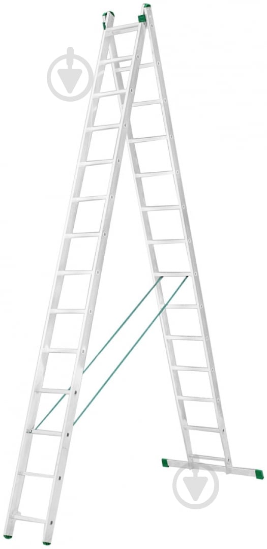 Лестница 2-секционная универсальная Itoss 7514 2x14 (15093) - фото 1