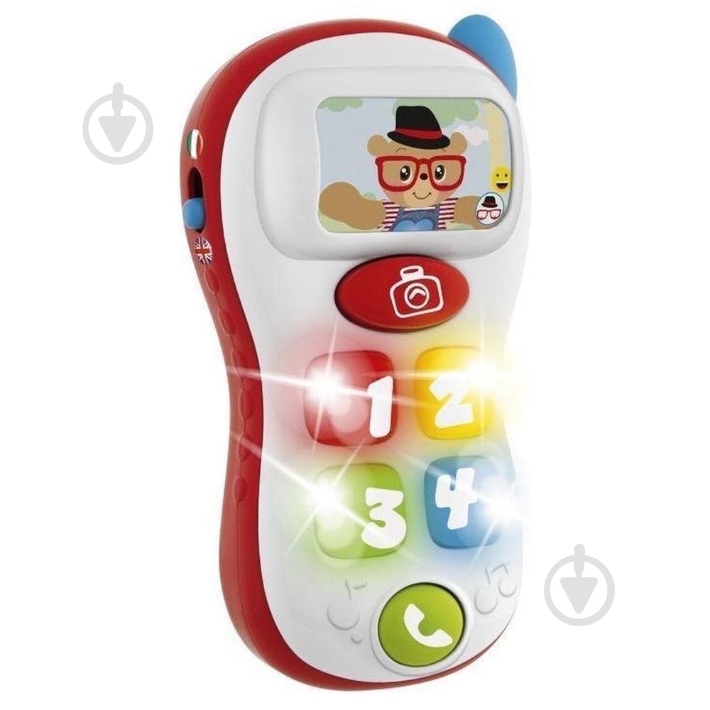 Іграшка музична Chicco Selfie Phone 09611.00 - фото 2 Іграшка музична Chicco Selfie Phone 09611.00 - фото 2