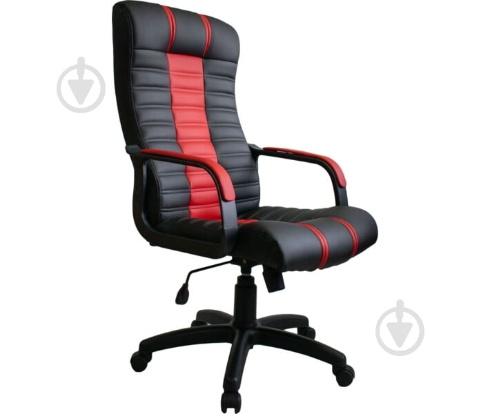 Кресло Примтекс Плюс Atlant combi soft D-5/S-3120 черно-красный - фото 1