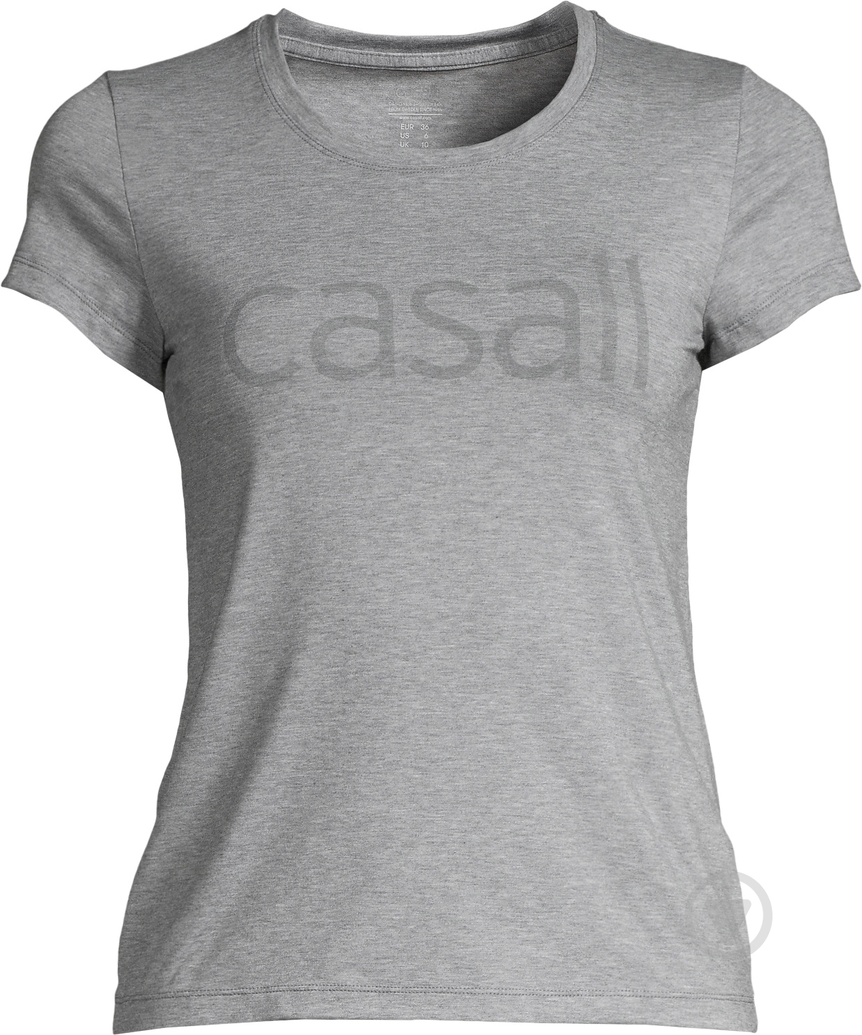 Футболка Casall Logo Tee 19176-920 р.M серый - фото 1 Футболка Casall Logo Tee 19176-920 р.M серый - фото 1