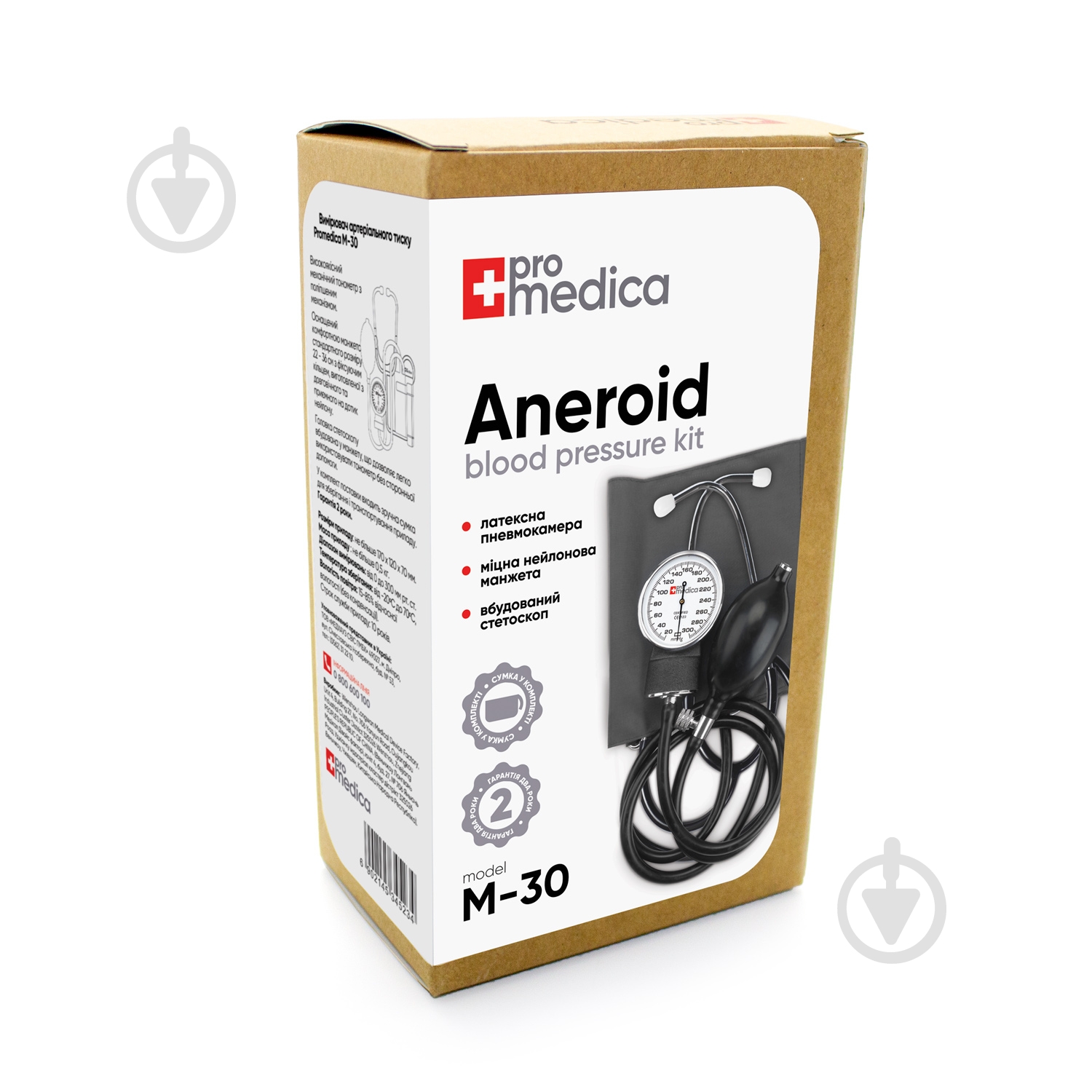 Тонометр механічний ProMedica М-30 М-30 - фото 3 Тонометр механічний ProMedica М-30 М-30 - фото 3