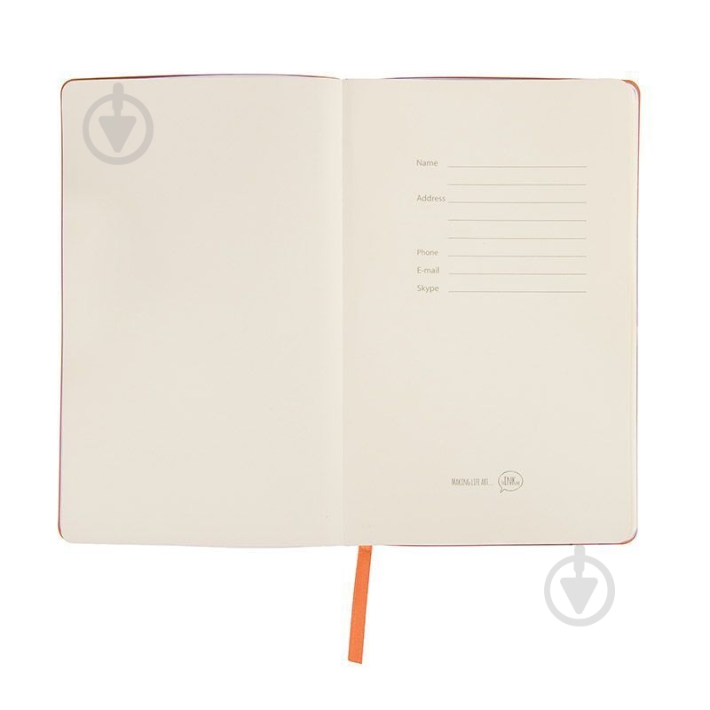 Блокнот для записей AUDREY оранжевый - фото 2 Блокнот для записей AUDREY оранжевый - фото 2