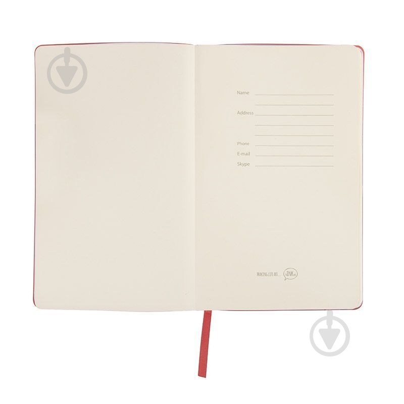 Блокнот для записей AUDREY красный - фото 2 Блокнот для записей AUDREY красный - фото 2