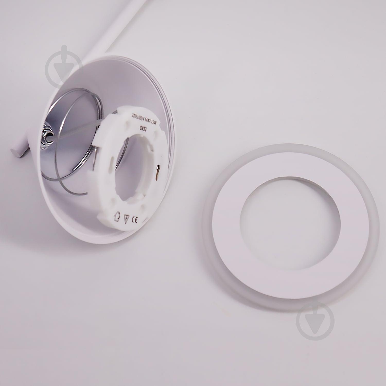 Люстра стельова Victoria Lighting 3x12 Вт GX53 білий French/PL3 white - фото 2