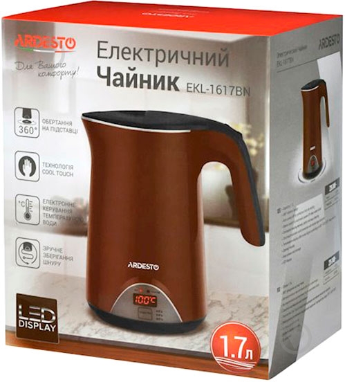Термочайник Ardesto EKL-1617BN - фото 8