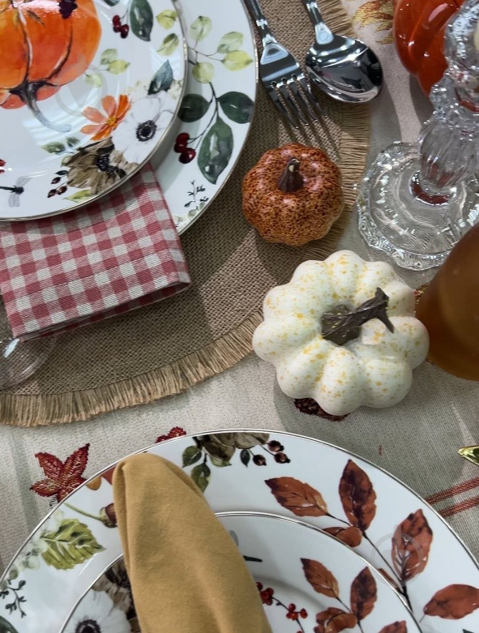 Набор тарелок подставных Lefard Осенний урожай 27 см 6 шт. 922-055 - фото 5 Набор тарелок подставных Lefard Осенний урожай 27 см 6 шт. 922-055 - фото 5