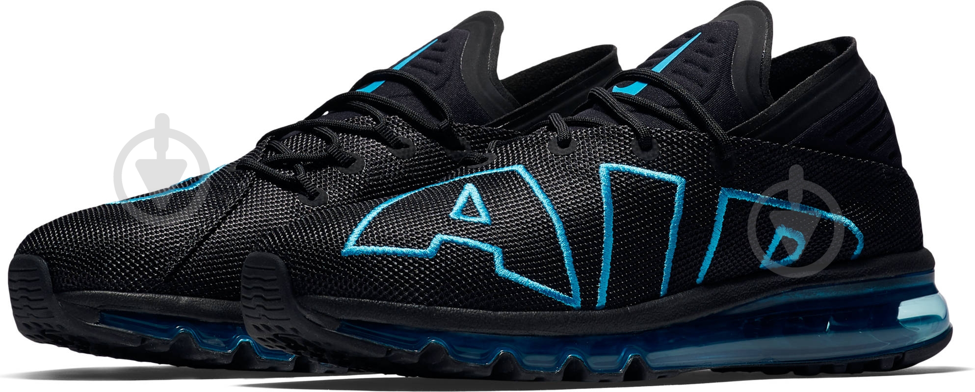 Кроссовки мужские демисезонные Nike AIR MAX FLAIR 942236-010 р.44,5 черные - фото 1