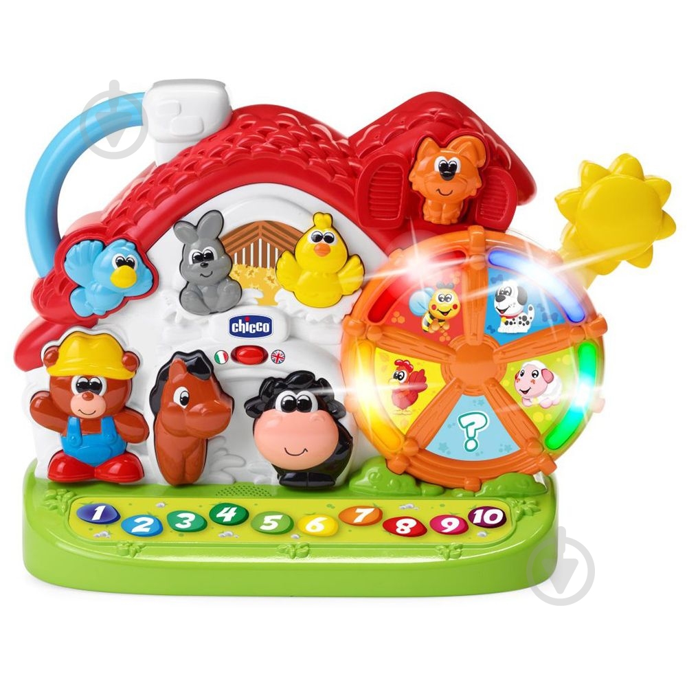 Игрушка музыкальная Chicco Ферма 09604.00.18 - фото 1