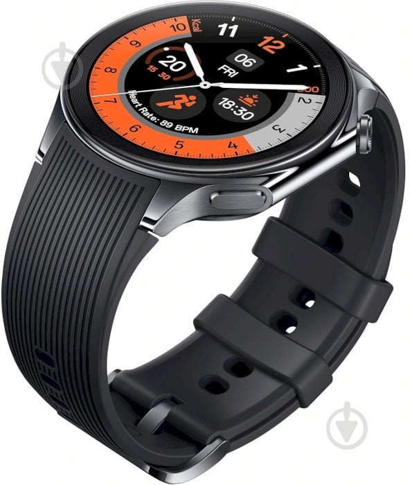 Смарт-годинник OPPO Watch X platinum black (OWWE231 2/32 BLACK) - фото 4