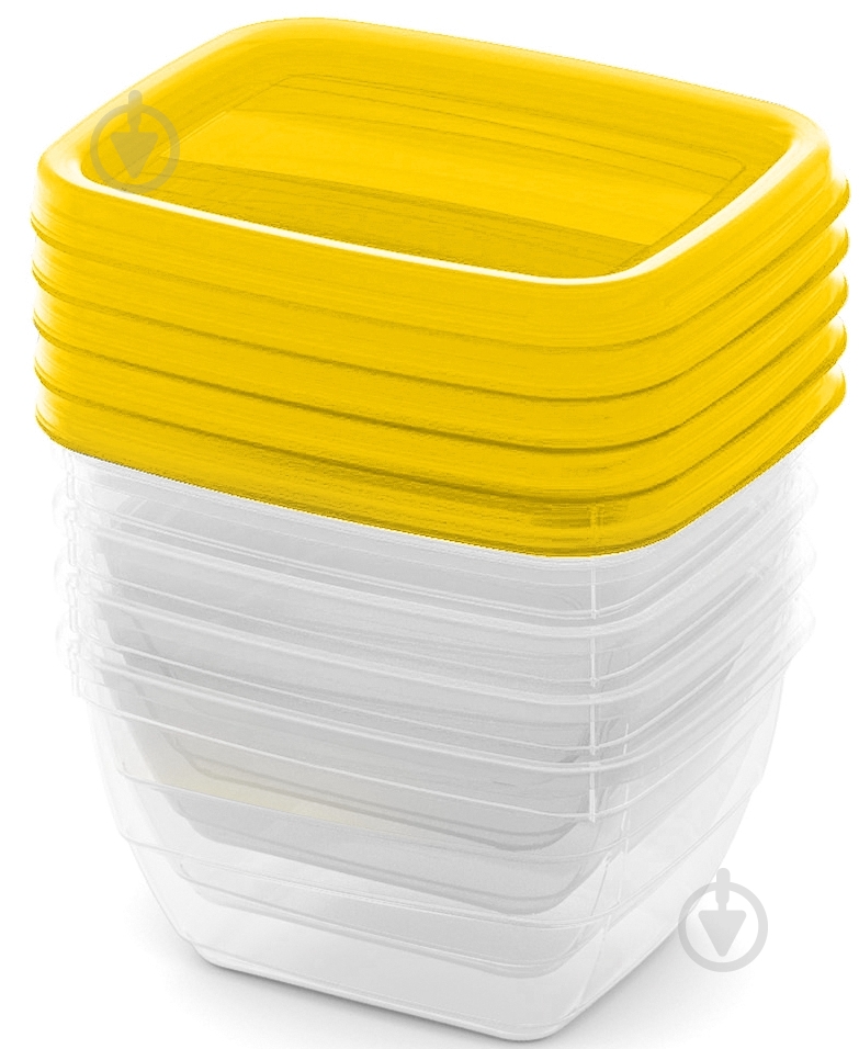 Контейнер для пищевых продуктов с крышкой Curver Vedo 5 x 0,25 л - фото 1 Контейнер для пищевых продуктов с крышкой Curver Vedo 5 x 0,25 л - фото 1