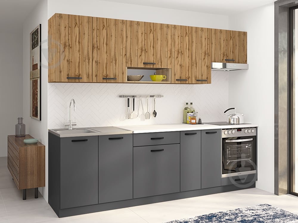 Кухня ViANT Industrial ЛДСП 2,6 м - фото 1