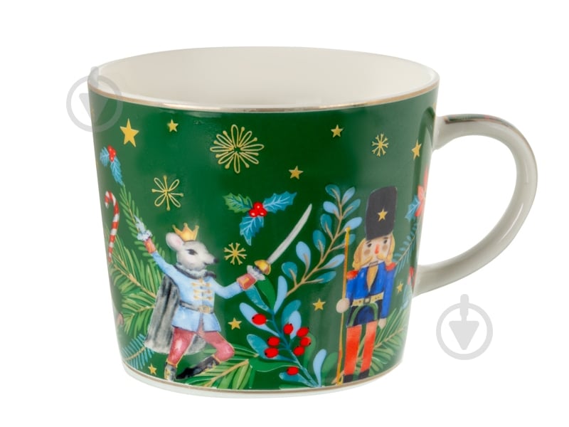 Набор чайный Lefard Green Christmas 250 мл 4 предмета 922-098 - фото 4 Набор чайный Lefard Green Christmas 250 мл 4 предмета 922-098 - фото 4