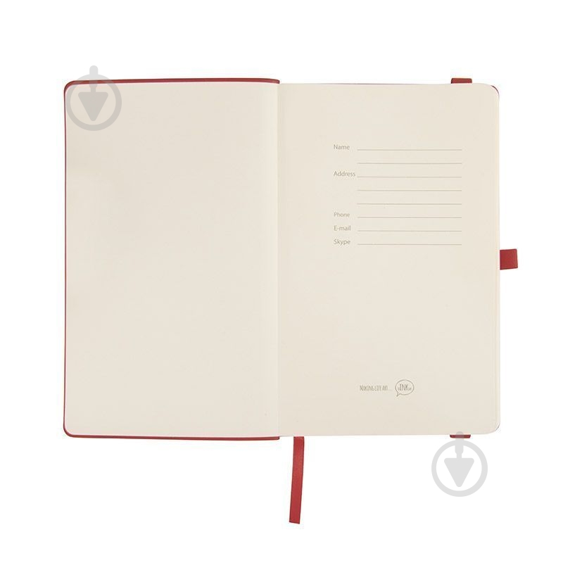 Блокнот для записей GRACY красный - фото 3