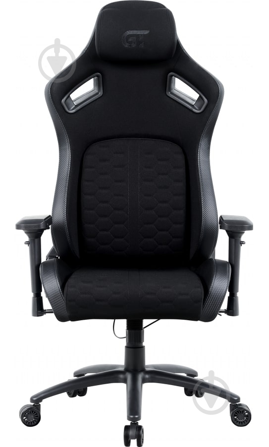 Кресло игровое GT Racer X-7341 черный - фото 2