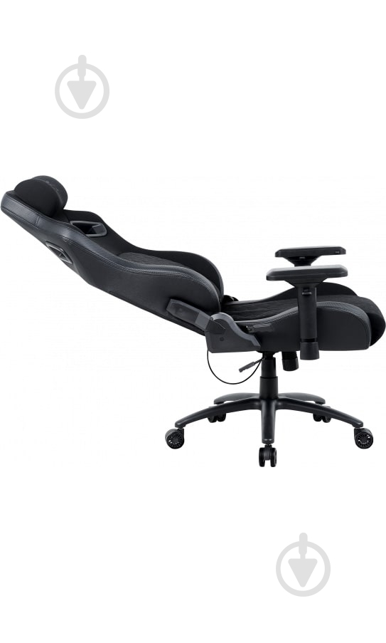 Кресло игровое GT Racer X-7341 черный - фото 4