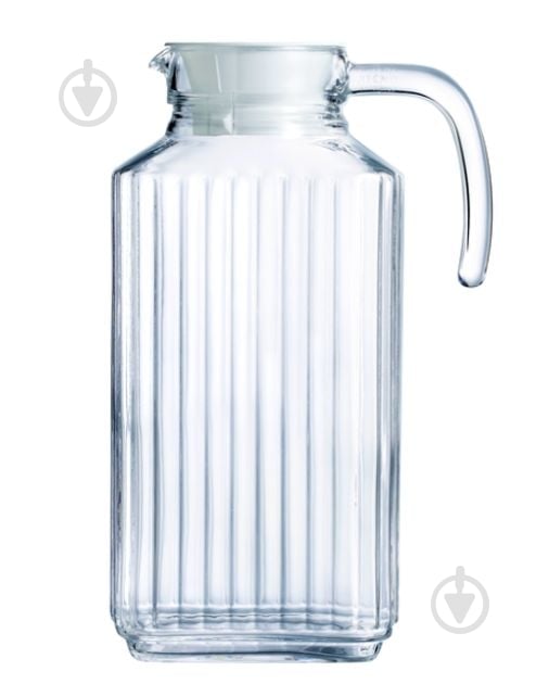 Глечик з кришкою Luminarc Quadro 1,7 л V4069 - фото 1