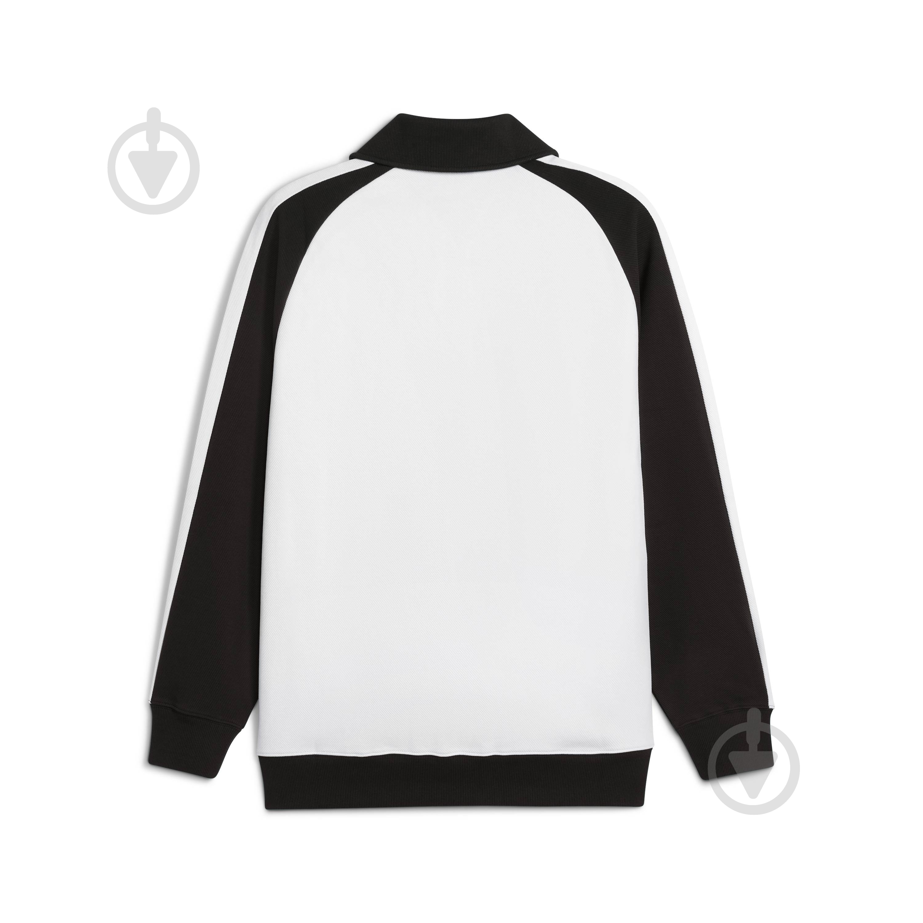 Джемпер Puma T7 Relaxed Wing Collar Jacquard Track Jacket DK 63299402 р.L белый - фото 7 Джемпер Puma T7 Relaxed Wing Collar Jacquard Track Jacket DK 63299402 р.L белый - фото 7