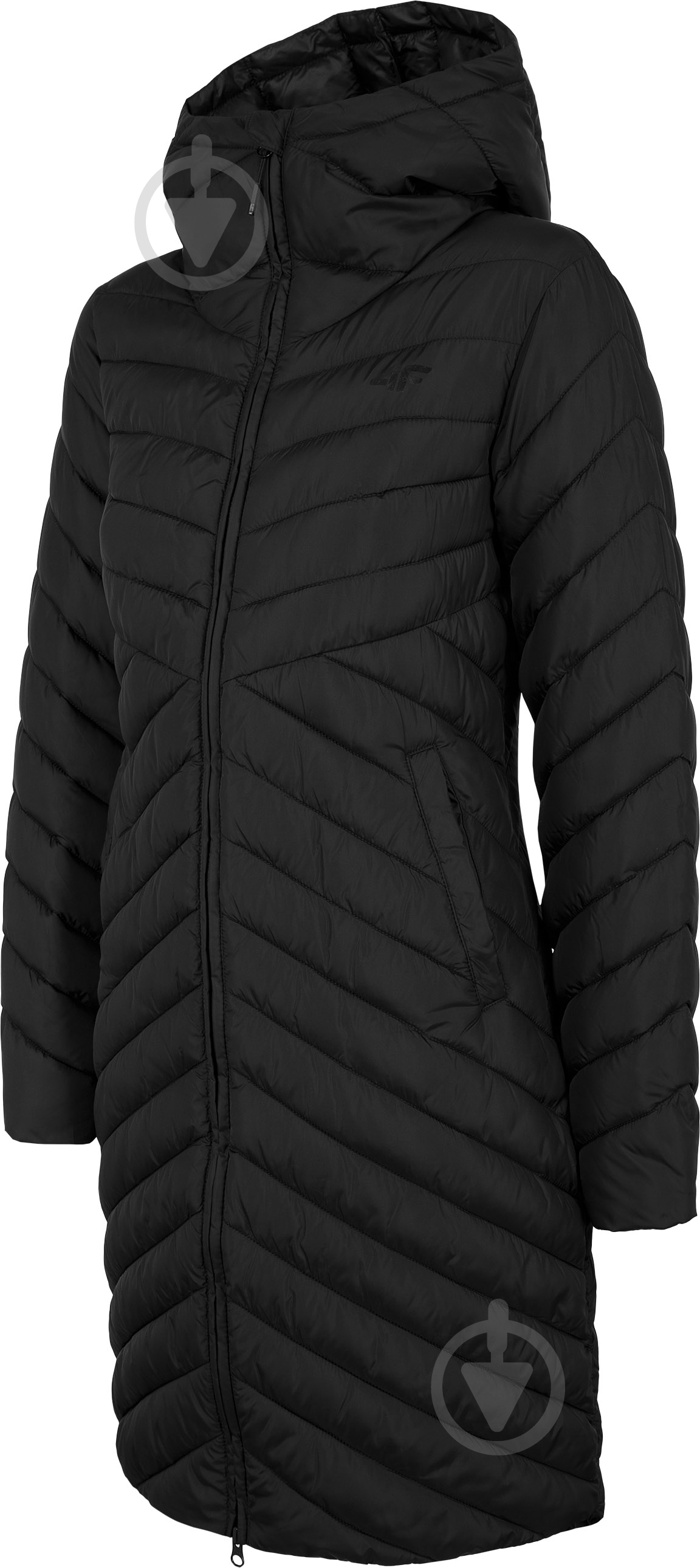 Куртка женское зимнее 4F NOSD4-KUDP214-20S р.M черное - фото 1