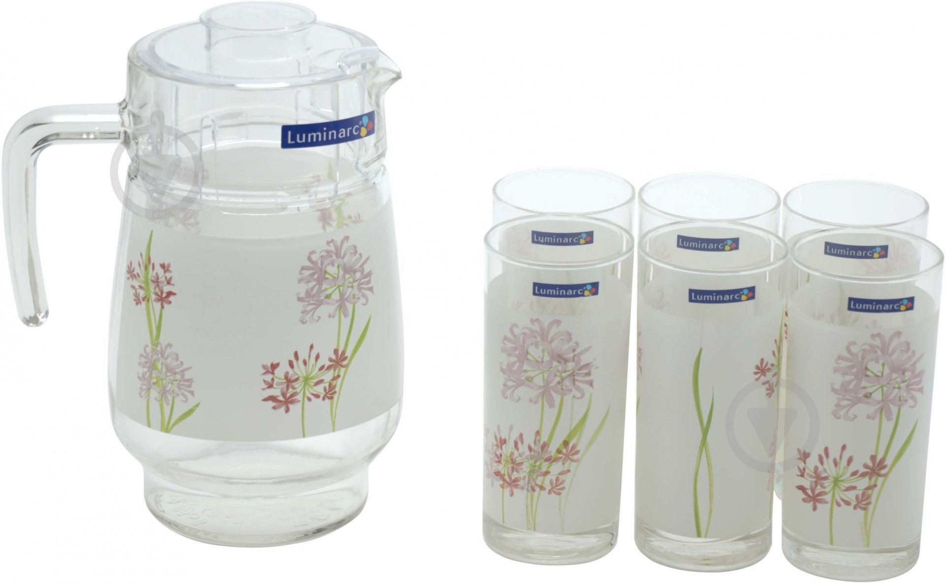 Набор для воды Luminarc 7 предметов - фото 1