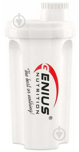 Шейкер Genius Nutrition Royal Shaker 700 мл білий - фото 1 Шейкер Genius Nutrition Royal Shaker 700 мл білий - фото 1