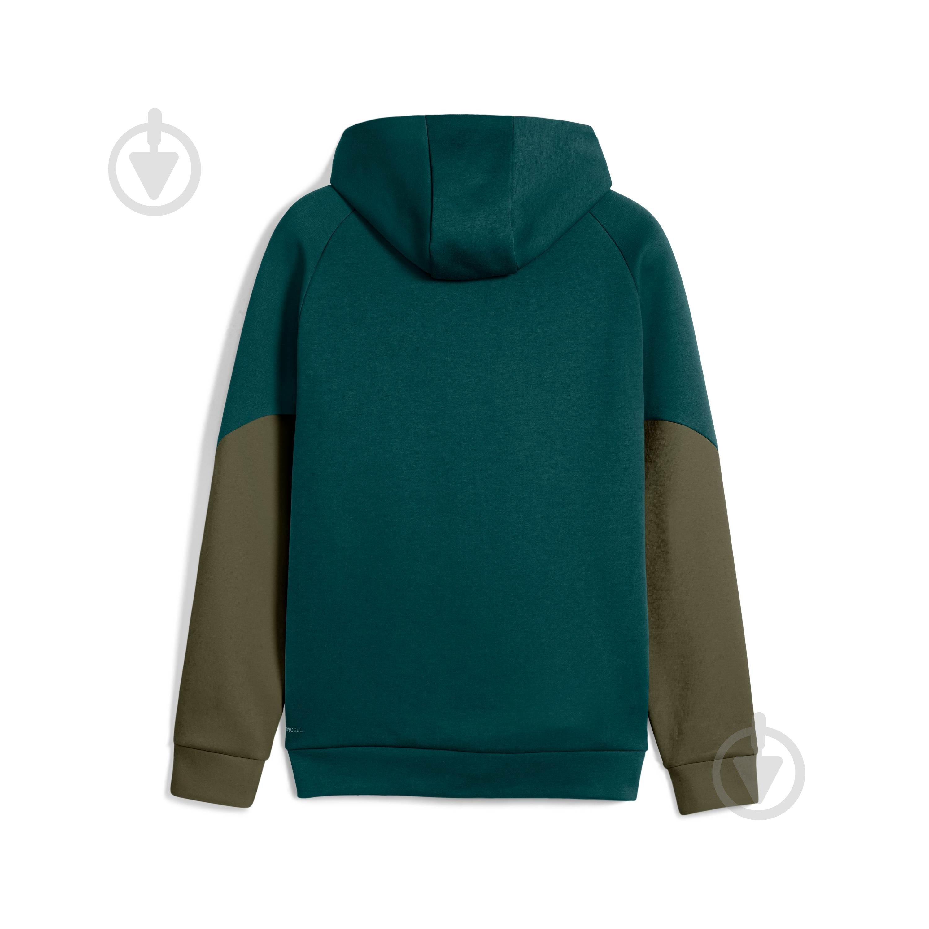 Джемпер Puma MCFC PUMATECH FZ Hoodie 78265626 р.L зелений - фото 7 Джемпер Puma MCFC PUMATECH FZ Hoodie 78265626 р.L зелений - фото 7