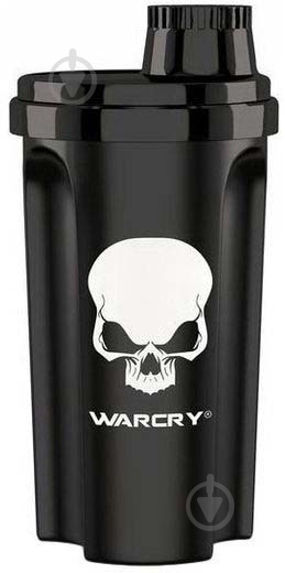 Шейкер Genius Nutrition Shaker Warcry 700 мл черный - фото 1