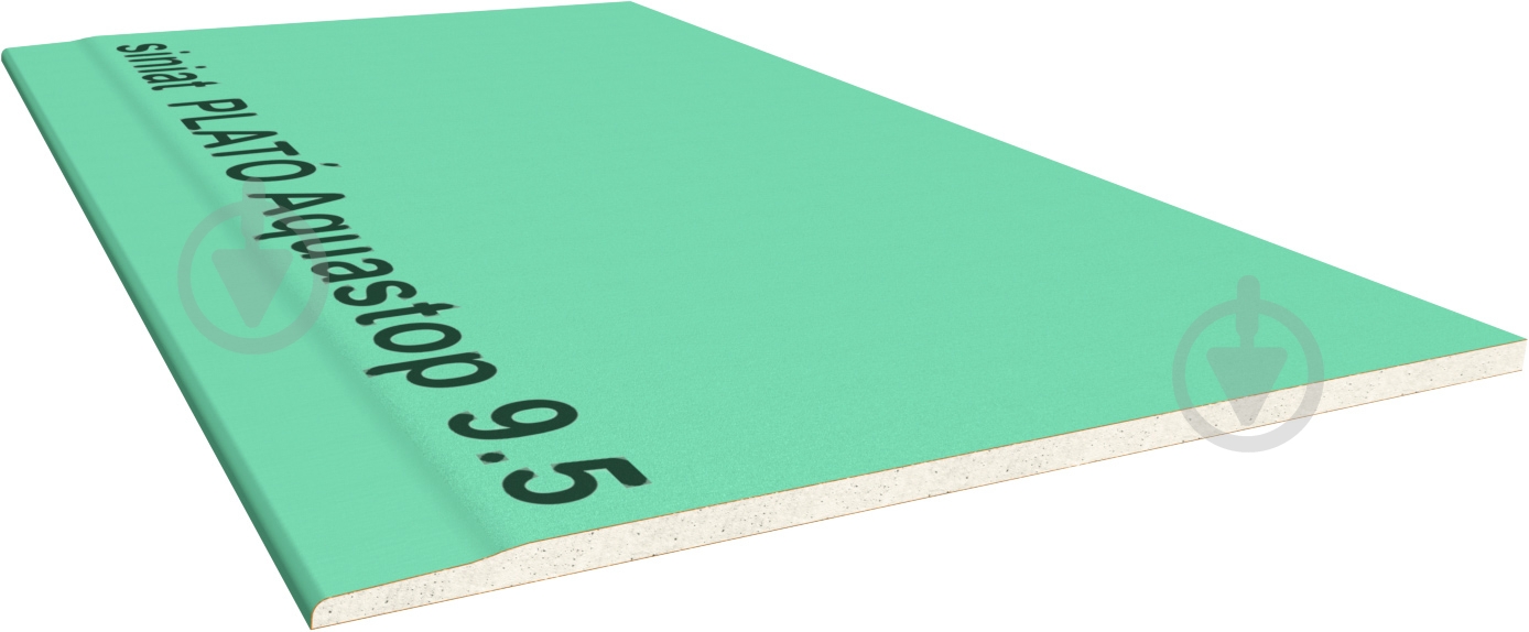 Гипсокартон влагостойкий Plato Siniat 2500x1200х9,5 мм 3 кв. м - фото 4 Гипсокартон влагостойкий Plato Siniat 2500x1200х9,5 мм 3 кв. м - фото 4