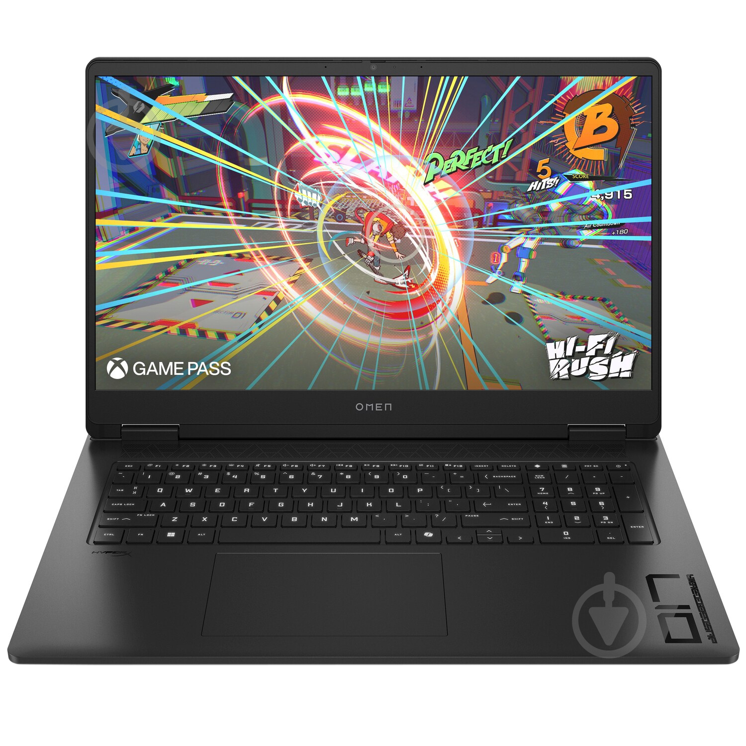 Ноутбук HP OMEN Gaming 17-db0015ua 17" (A4AB7EA) shadow black - фото 1