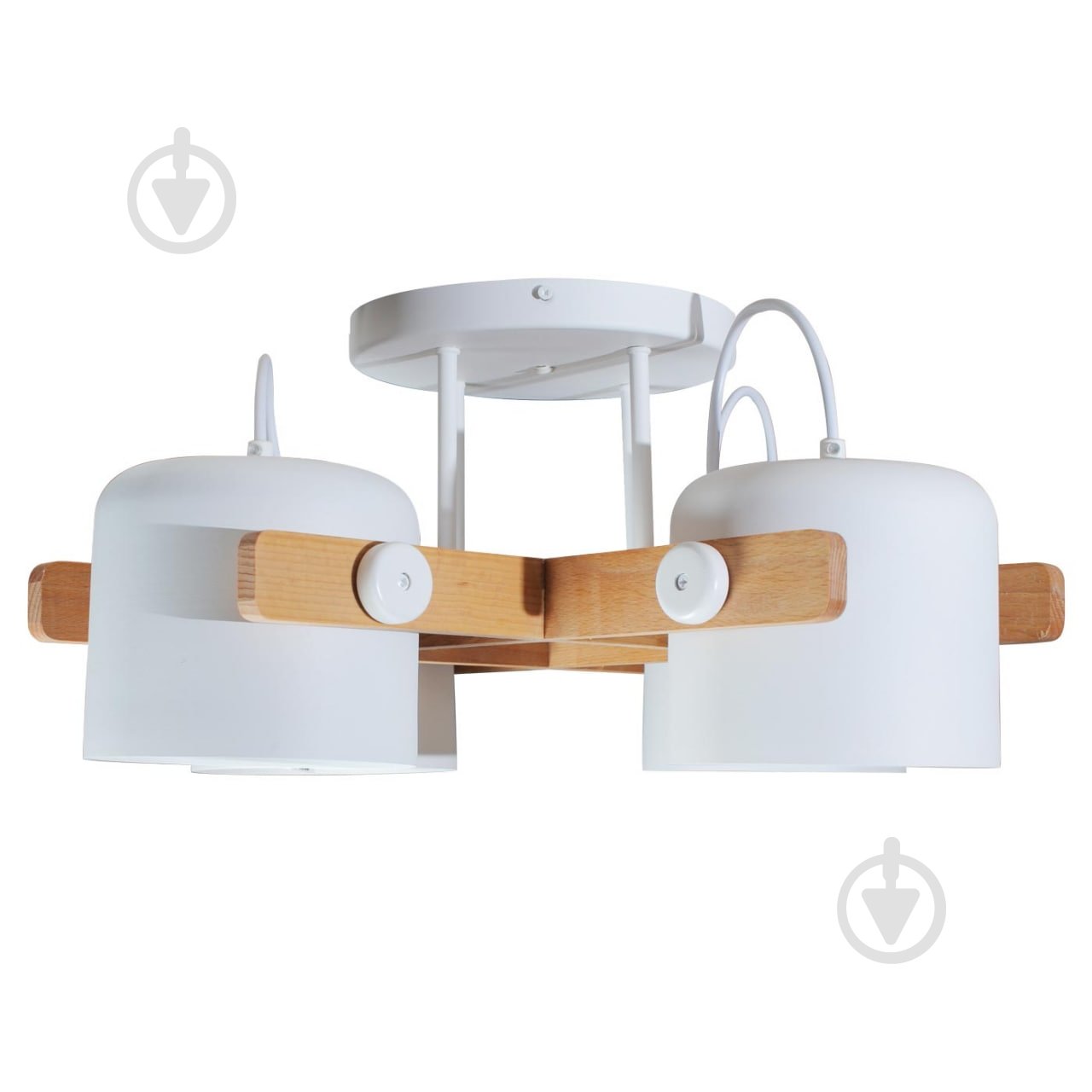Люстра стельова LIGHT SET KONVALIA CRL 160 4xE27 білий - фото 2