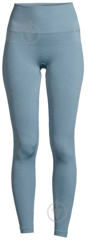 Лосины Casall Seamless Chevron Tights 19664-040 р.L синий - фото 1