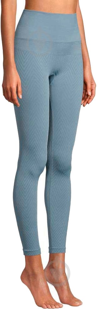 Лосины Casall Seamless Chevron Tights 19664-040 р.L синий - фото 4