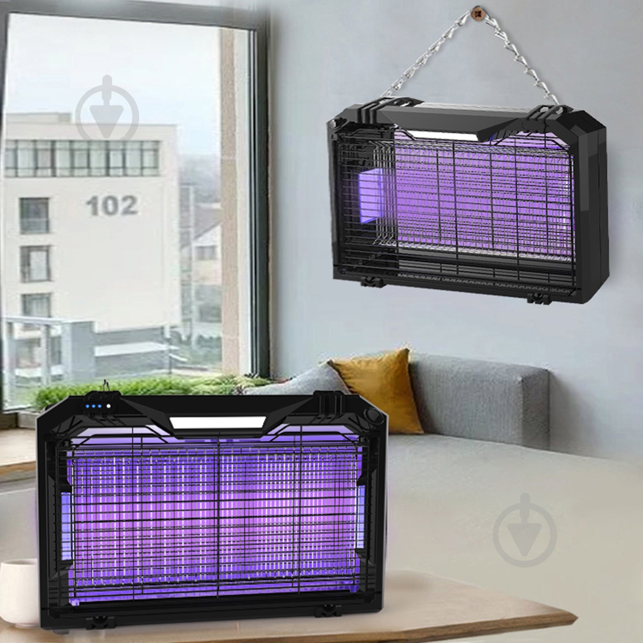 Уничтожитель насекомых Eurolamp MK-2,5(LED) - фото 5 Уничтожитель насекомых Eurolamp MK-2,5(LED) - фото 5