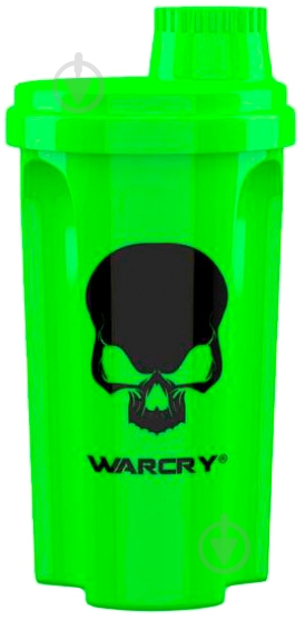Шейкер Genius Nutrition Shaker Warcry 700 мл зеленый - фото 1