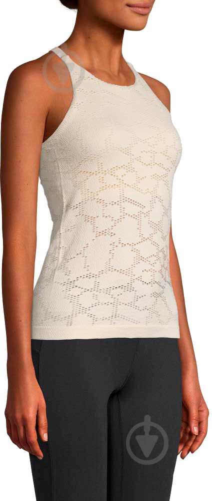 Майка Casall Seamless Structure Strap Tank 19267-041 р.S белый - фото 4
