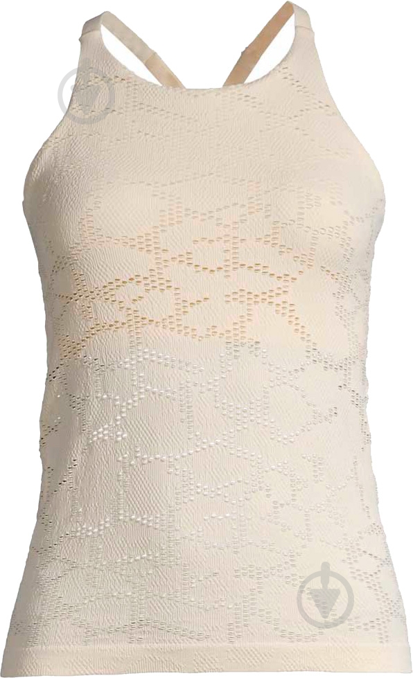 Майка Casall Seamless Structure Strap Tank 19267-041 р.S белый - фото 1
