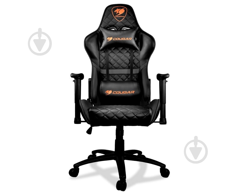 ᐉ Крісло Cougar геймерське Armor One Black чорний • Краща ціна в Києві, Україні • Купити в Епіцентр