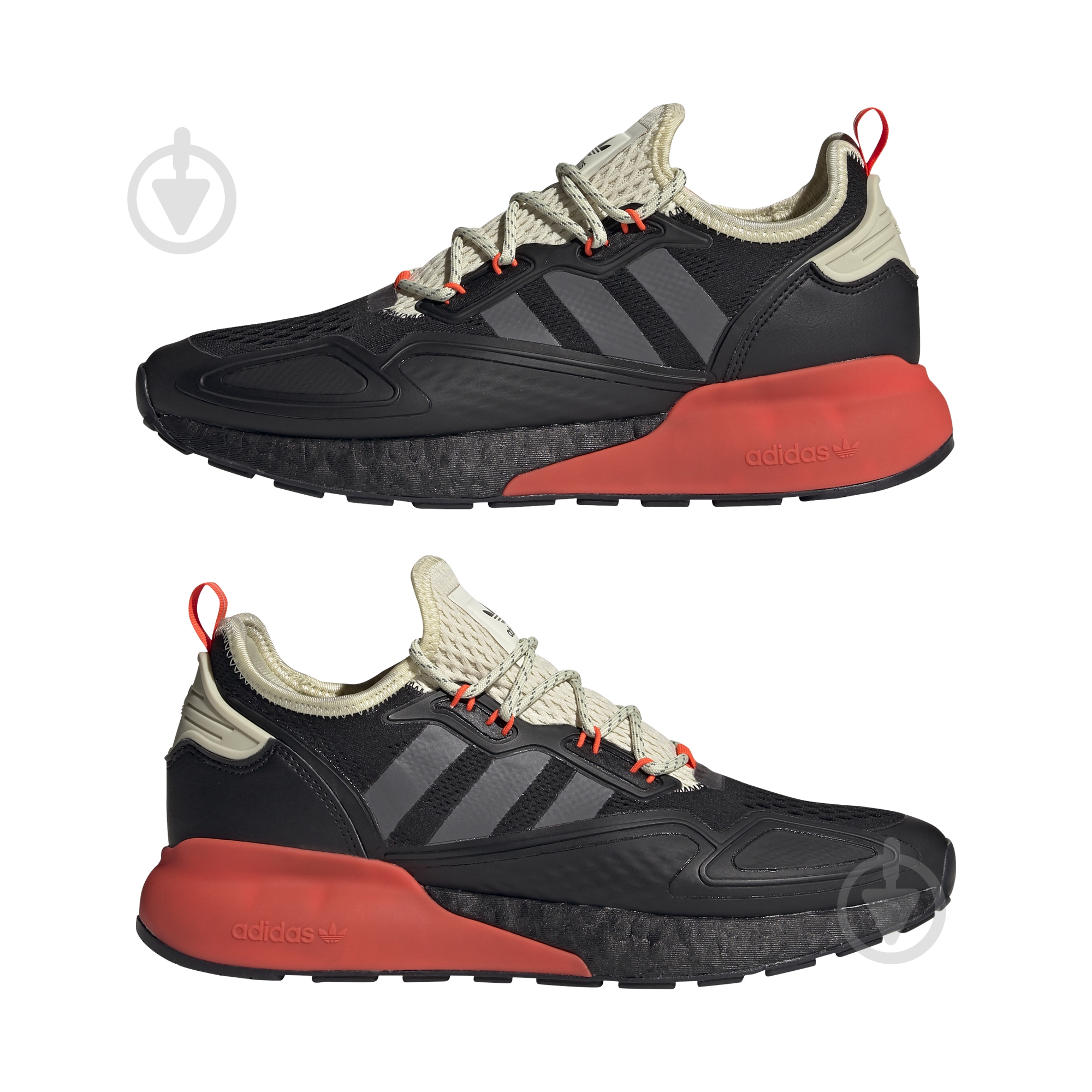 ᐉ Кроссовки мужские Adidas ZX 2K BOOST FV9999 р.43 1/3 черные