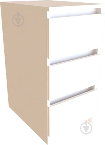 Тумба напольная DC Emma офисная аляска - фото 1