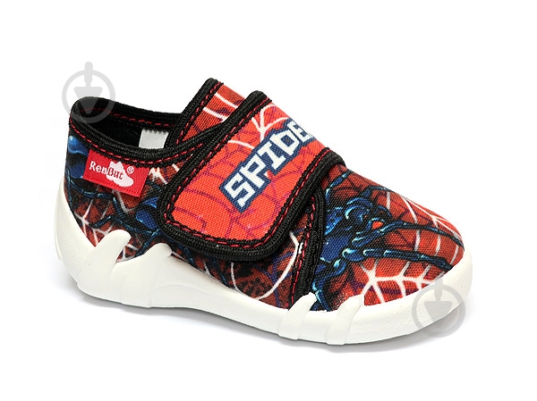 Тапочки RenBut текстильные Человек паук р.22 красный 13-110_S-1055-22 - фото 1