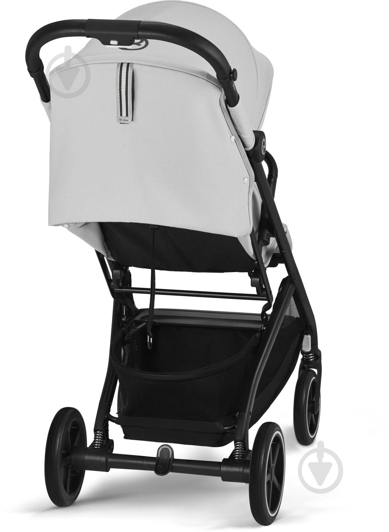 Коляска прогулянкова Cybex Beezy Fog Grey з бампером - фото 2