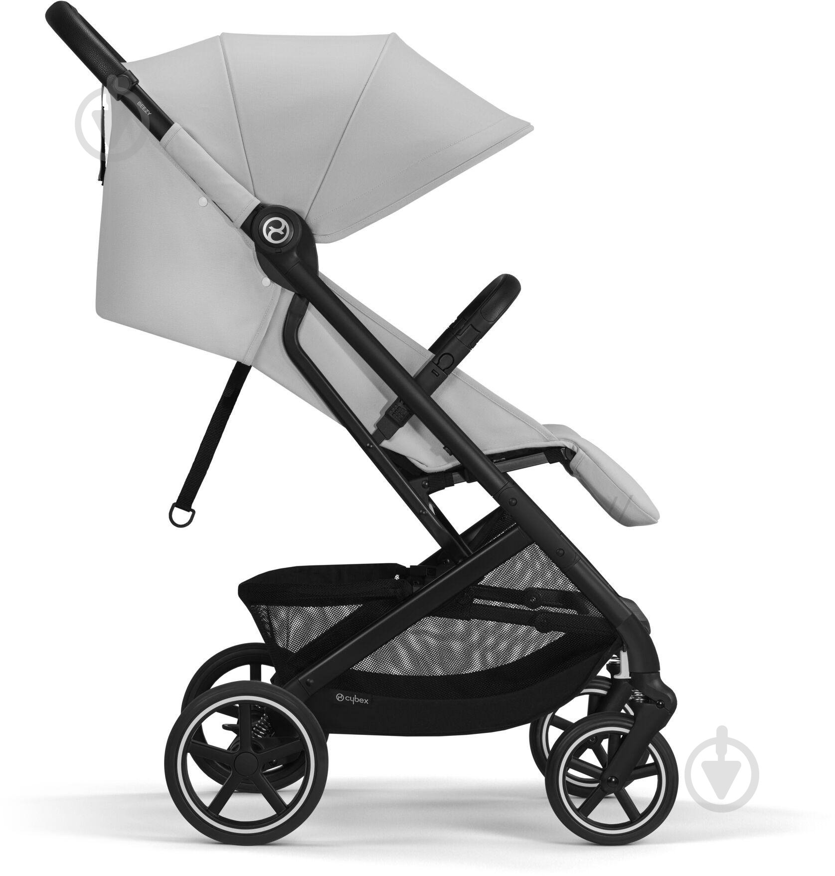 Коляска прогулянкова Cybex Beezy Fog Grey з бампером - фото 5