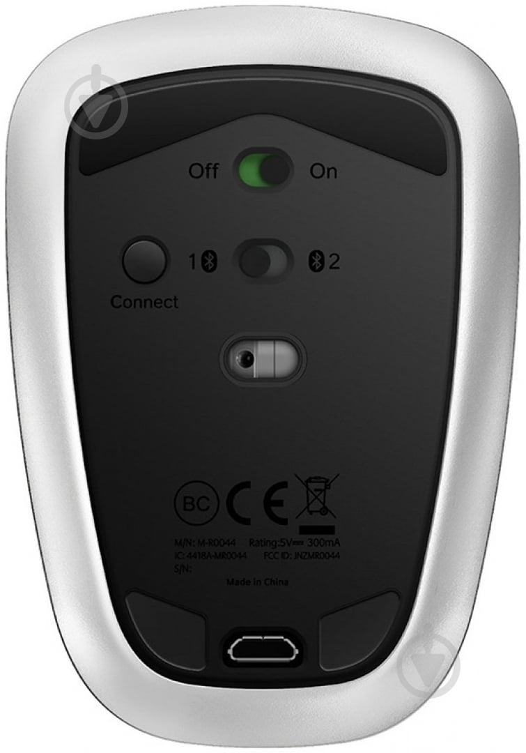 Миша Logitech Ultrathin Touch Mouse T630 (910-003836) black/grey - фото 3