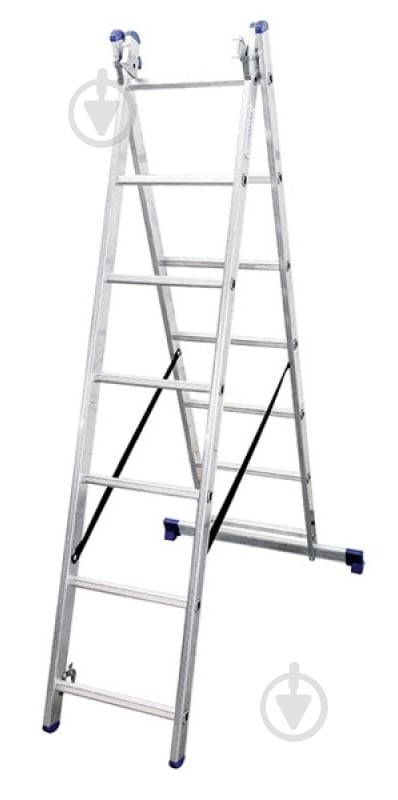 Драбина 2-секційна універсальна Virastar Duomax 2х7 (VDL027) - фото 1