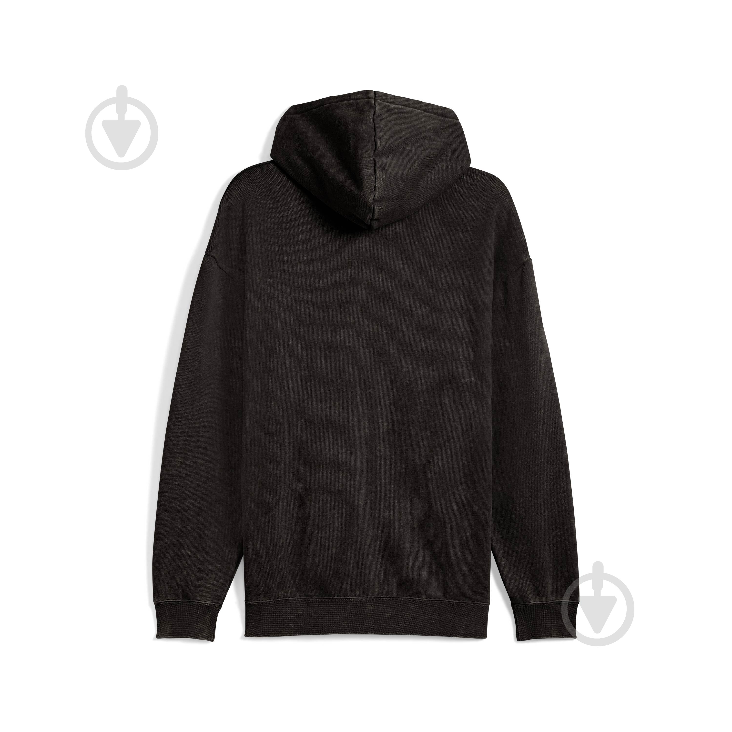 Джемпер Puma ESS ELEVATED Relaxed Wash Hoodie FL 68804901 р.L чорний - фото 5