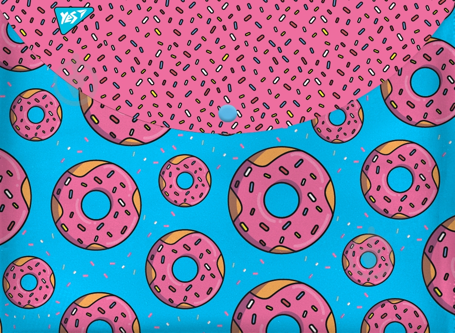 Папка-конверт Dream crazy А4+ 491815 YES - фото 1 Папка-конверт Dream crazy А4+ 491815 YES - фото 1