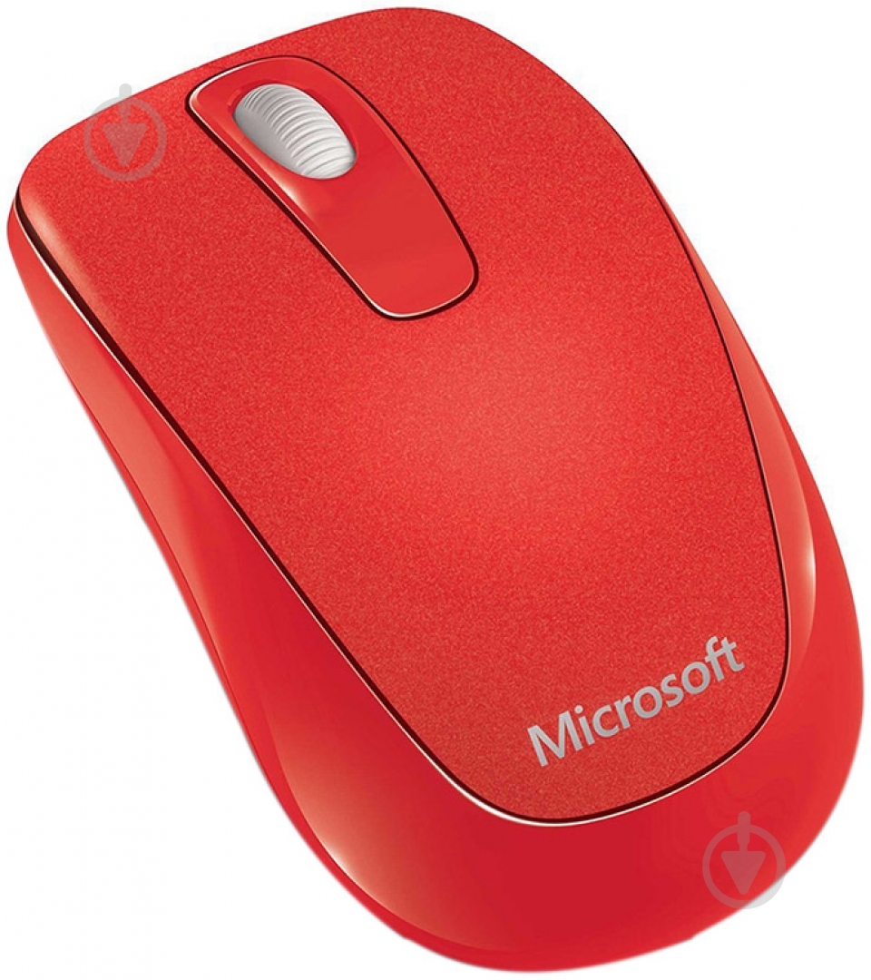Мышь Microsoft Wireless Mobile Mouse 1000 Flame (2CF-00040) red - фото 1