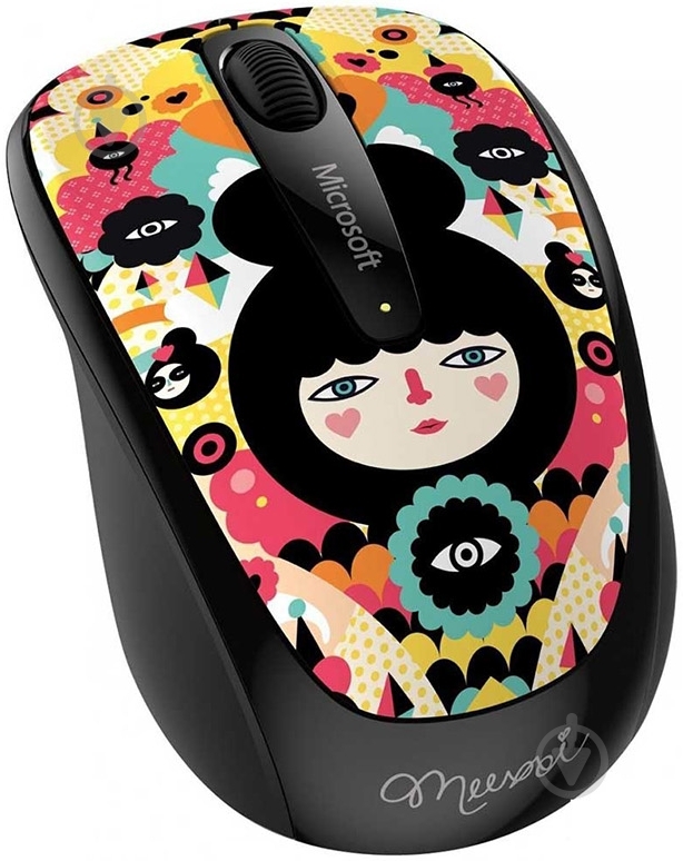 Мышь Microsoft Mobile 3500 WL Artist Studio S5 Muxxi (GMF-00369) black - фото 1