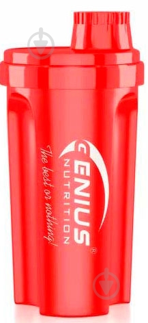 Шейкер Genius Nutrition Royal Shaker 700 мл красный - фото 1