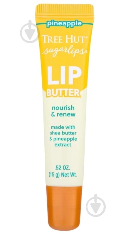 Бальзам для губ Tree Hut Pineapple Lip Butter 15 мл 15 г - фото 1 Бальзам для губ Tree Hut Pineapple Lip Butter 15 мл 15 г - фото 1
