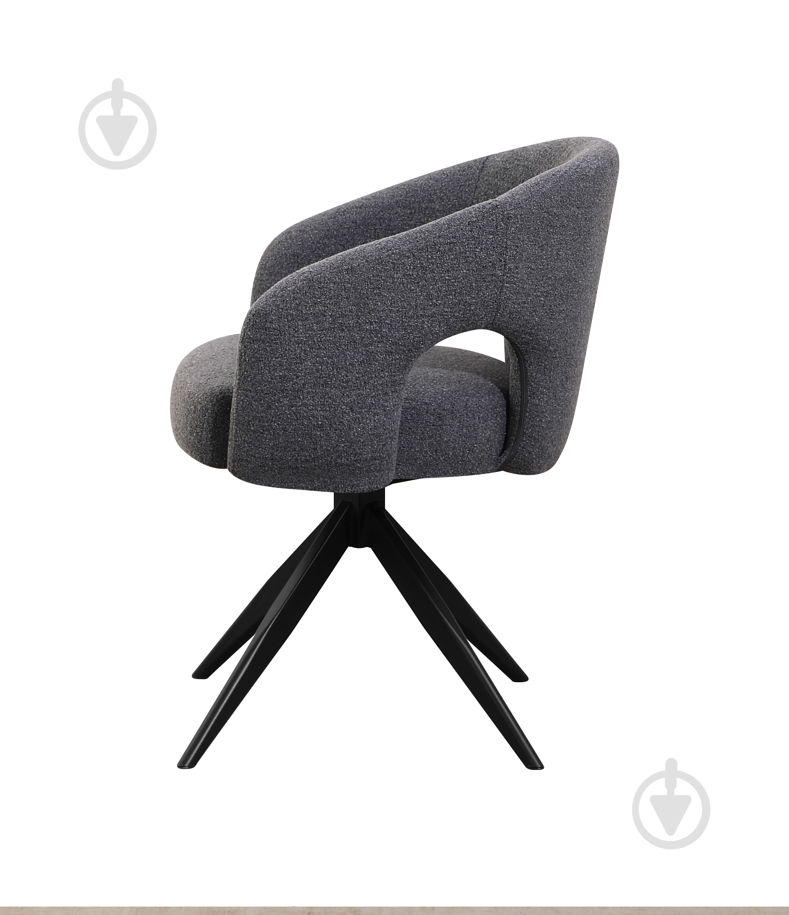 Стул Special4You Imperius серый / черный - фото 3 Стул Special4You Imperius серый / черный - фото 3